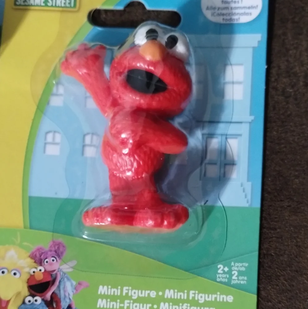 Sesame Street Cake Topper Figures Toys Abby Cadabby Elmo Oscar Cookie Monster - Picture 5 of 7